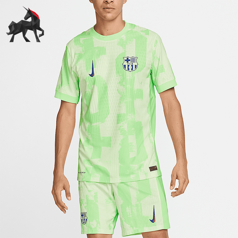 Nike/耐克正品运动男士圆领套头训练足球短袖T恤FQ1949-701