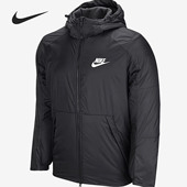 防风梭织休闲运动棉服外套 男子保暖时尚 AJ7957 耐克正品 Nike