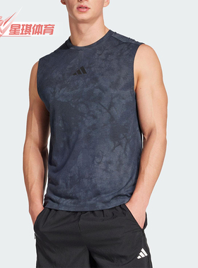 Adidas/阿迪达斯正品2025男士透气运动健身经典训练背心JP4139