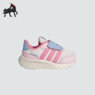 透气休闲鞋 Adidas JQ6717 婴童低帮魔术贴经典 款 阿迪达斯正品 四季