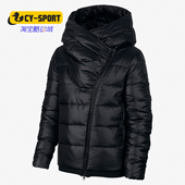 不对称设计运动保暖防风羽绒服 Nike 新款 冬季 AJ7426 耐克正品