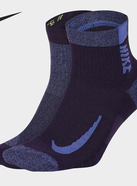 Nike/耐克正品U NK MLTPLIER ANKLE 2PR男女休闲运动袜SX7556-988