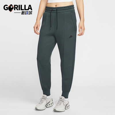 Nike/耐克正品2026春季款女士日常束脚针织中腰长裤FB8331-390