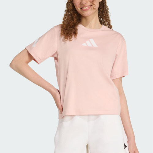 Adidas/阿迪达斯正品ZNE T-SHIRT女士休闲运动针织圆领短袖KC7908