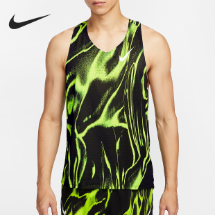 耐克正品 运动透气跑步背心T恤HV2644 Dri ADV男士 702 FIT Nike