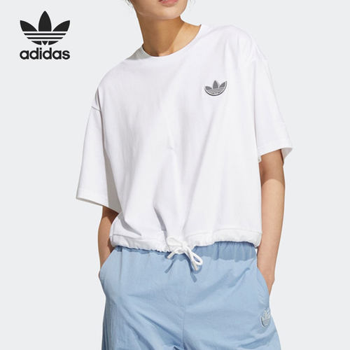 Adidas/阿迪达斯女子运动短袖