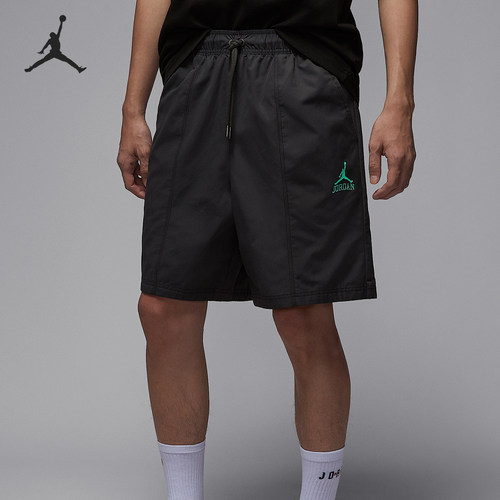 Nike/耐克正品JORDAN男士梭织缝线休闲透气短裤II0485-010