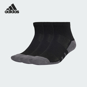 阿迪达斯正品 新款 男女同款 Adidas 运动耐磨透气袜子三双装 JC6453
