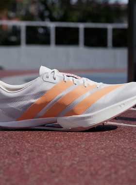 Adidas/阿迪达斯正品2025秋季款男女耐磨减震田径跑步钉鞋JQ0795