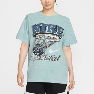 耐克正品 款 Nike 2025夏季 017 女士宽松运动篮球休闲短袖 HV6984