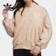 运动棉衣外套 Adidas 时尚 三叶草休闲女子短款 HE6584 阿迪达斯正品