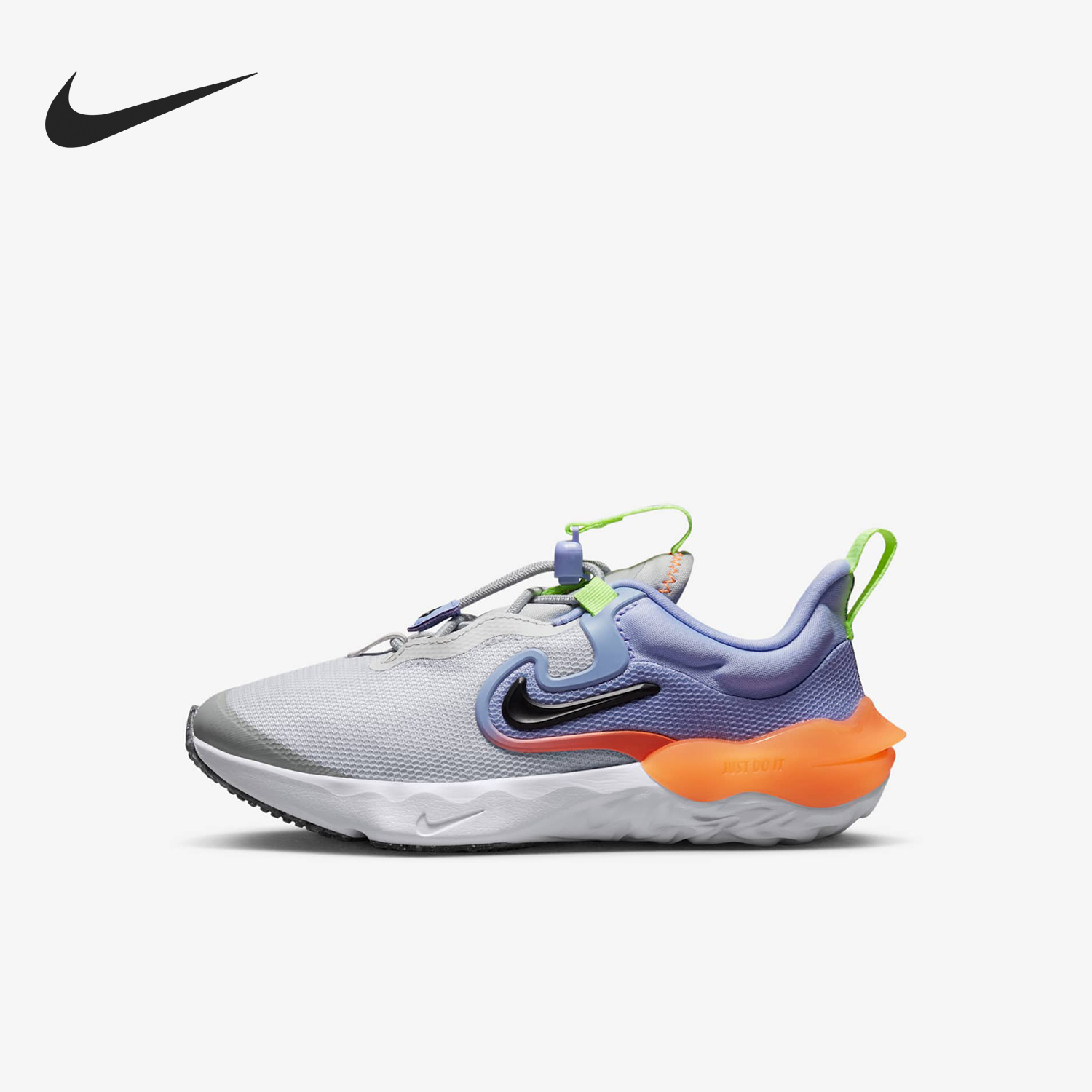 Nike/耐克正品防滑小童减震低帮轻盈透气跑步鞋DR0471-002