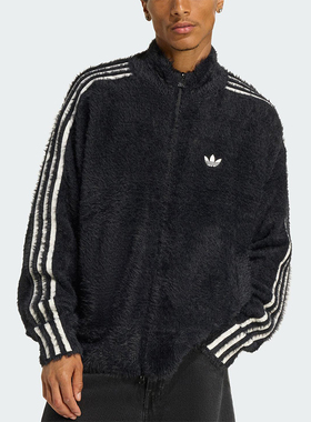 Adidas/阿迪达斯正品三叶草男士日常立领宽松耐穿休闲外套KR5145