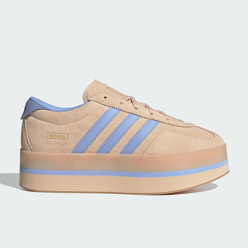 Adidas/阿迪达斯正品三叶草女士运动休闲厚底耐磨时尚板鞋JS3927