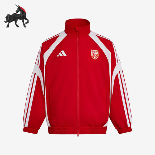 Adidas/阿迪达斯正品男女同款时尚运动拉链长袖外套LG1972