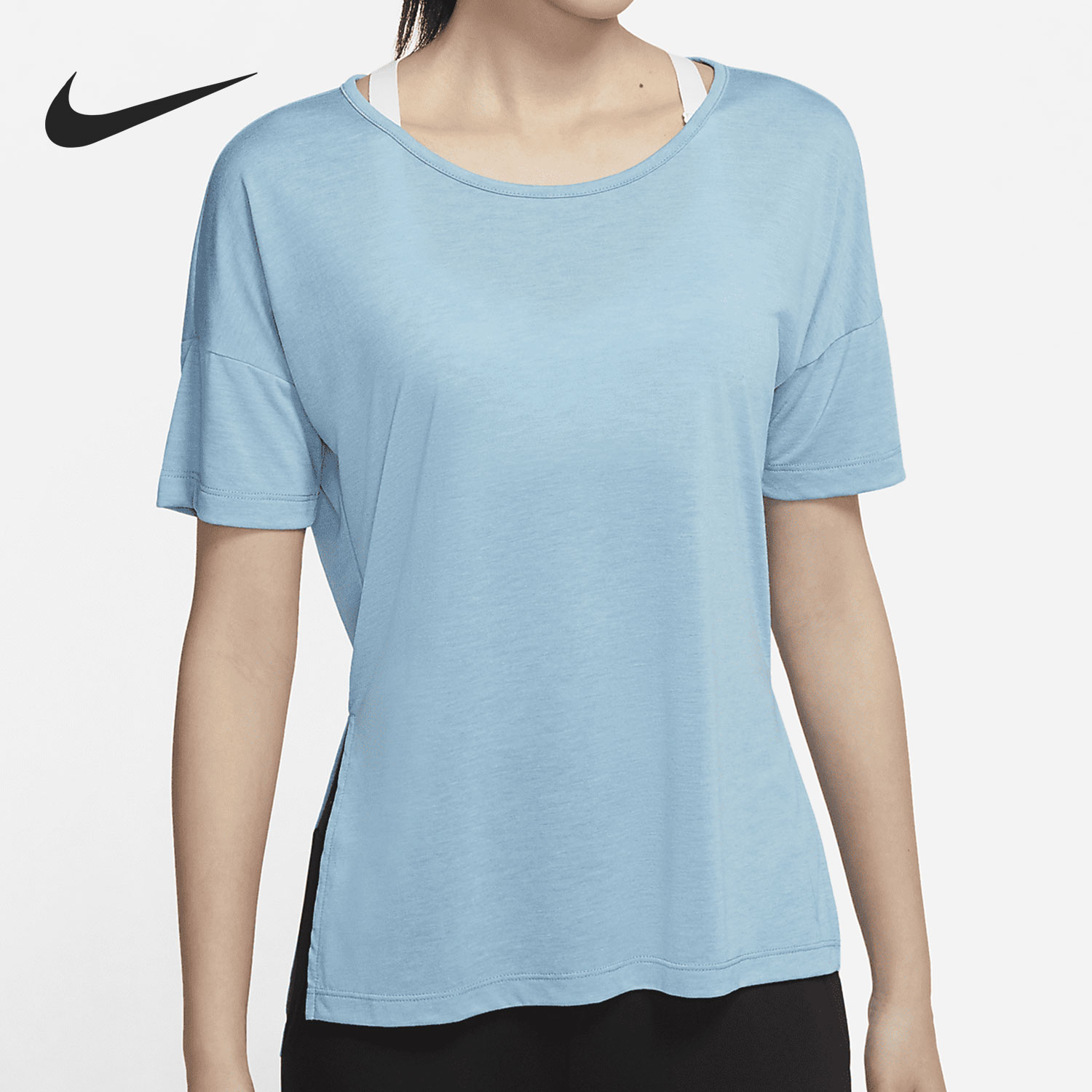 Nike/耐克正品年新款女子夏季短袖圆领休闲运动T恤CJ9327-424