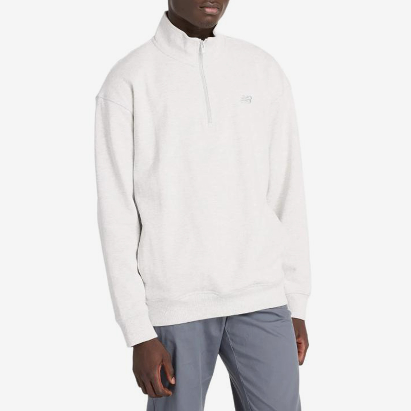 New Balance/NB正品运动男子户外休闲半拉链立领卫衣MT43501-AHH