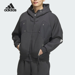 连帽经典 Adidas 外套JM6188 HOODY2男士 阿迪达斯正品 FUSTL