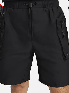 Nike/耐克正品男子休闲运动机能风工装短裤FB7529-010