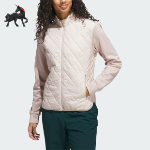 Adidas/阿迪达斯2025秋季款女士日常立领高尔夫棉服JP3509