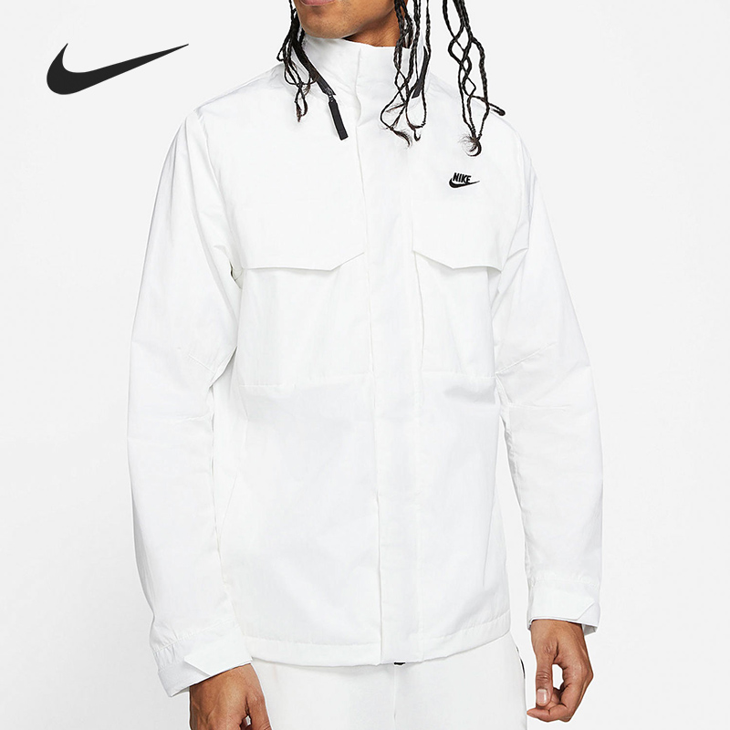 Nike/耐克官方正品户外休闲男子时尚运动防风夹克外套CZ9880-100