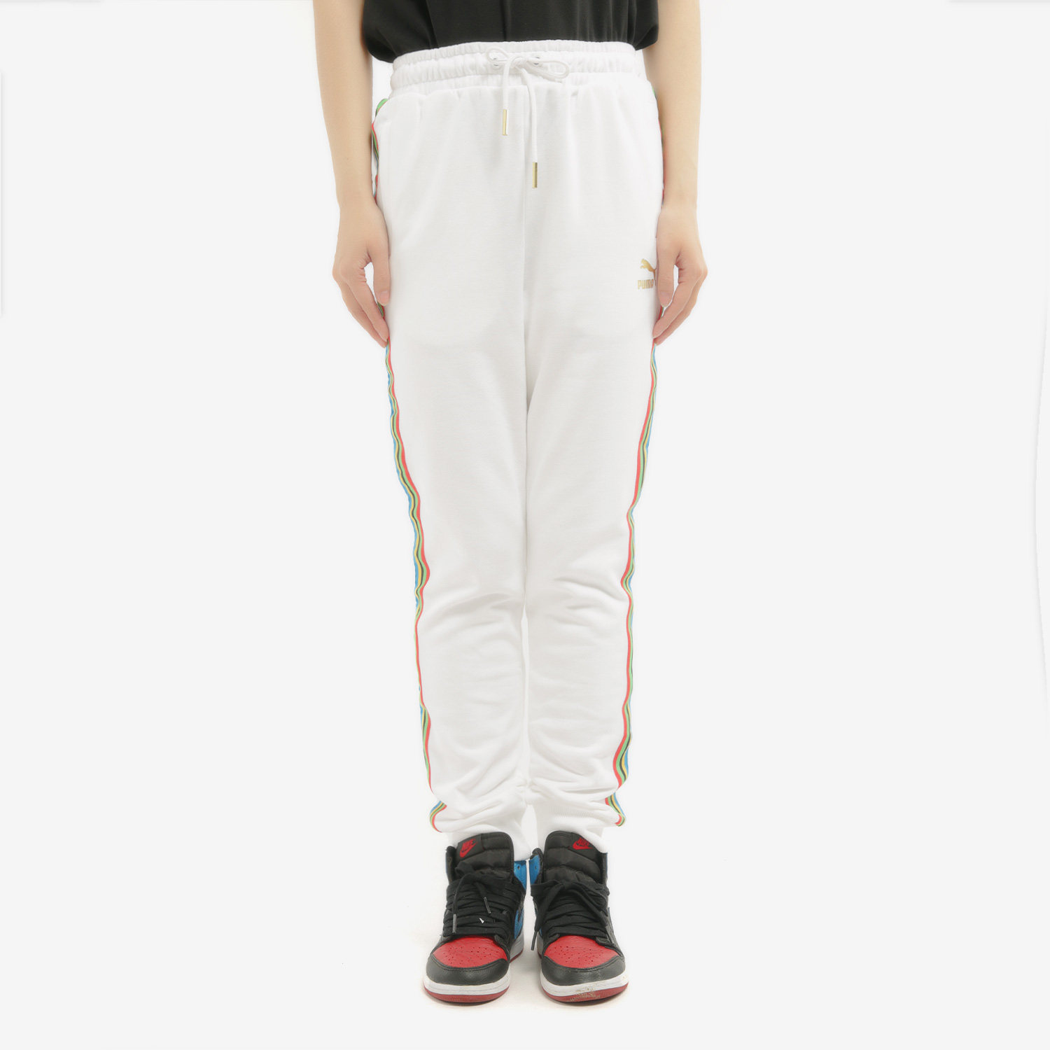 彪马抽绳收口运动长裤