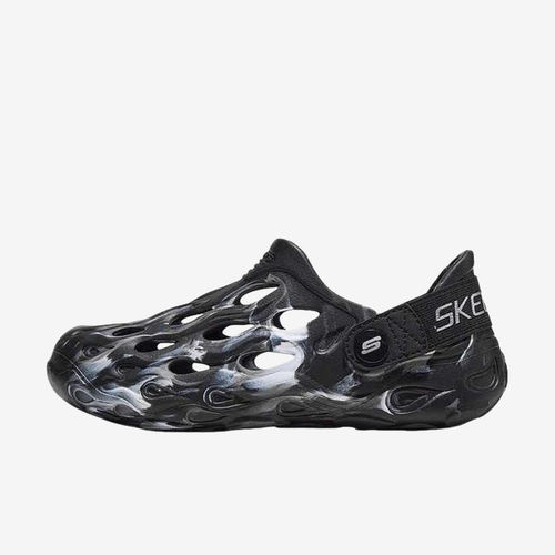 Skechers斯凯奇正品BOYS FOAMIES大童一脚蹬休闲凉鞋406650L-BKCC