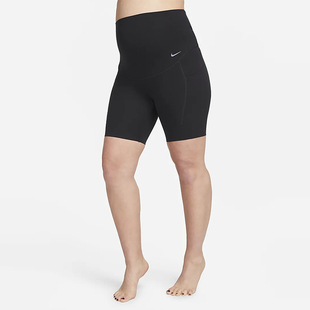 Nike ZENVY女士训练透气高腰孕妈紧身裤 FD8640 010 耐克正品