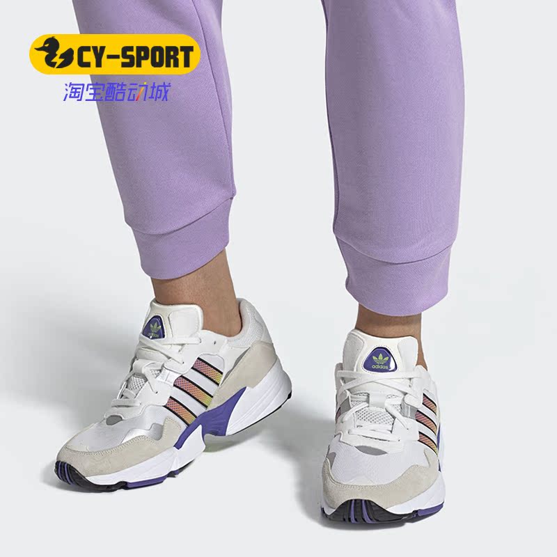 Adidas/阿迪达斯正品三叶草 男女 YUNG-96 复古休闲老爹鞋 EG2712