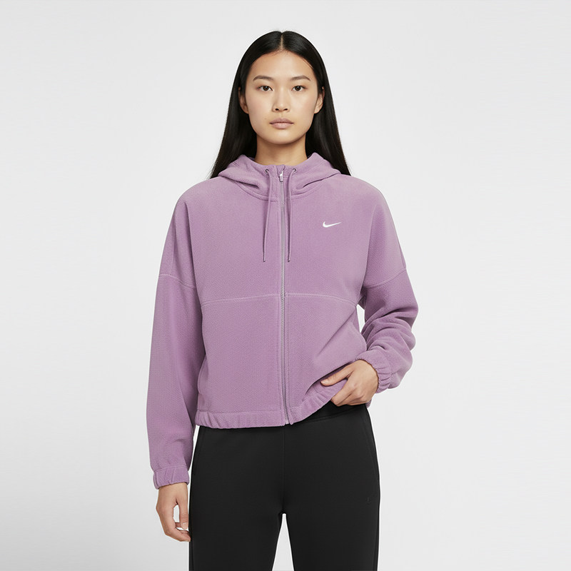 Nike/耐克正品Therma-FIT One女子摇粒绒保暖连帽外套FB5639