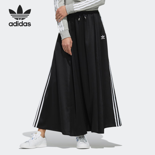 阿迪达斯三叶草女子运动半身裙