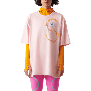 Adidas/阿迪达斯官方正品T-SHIRT 情侣款运动短袖圆领T恤IA7711