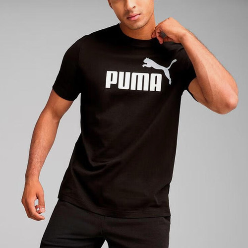 Puma/彪马正品2025夏季款男士针织运动宽松休闲短袖688948-01