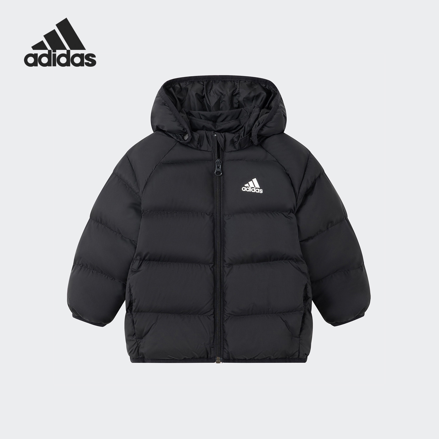 Adidas/阿迪达斯官方正品INF WINTER JCKT婴童运动连帽棉服HA5060,童装/婴儿装/亲子装,棉袄/棉服,淘宝优惠券,粉丝福利购,淘宝优惠卷