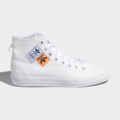 阿迪达斯正品 夏季 新款 Adidas 男女高帮舒适运动休闲板鞋 子FX4028