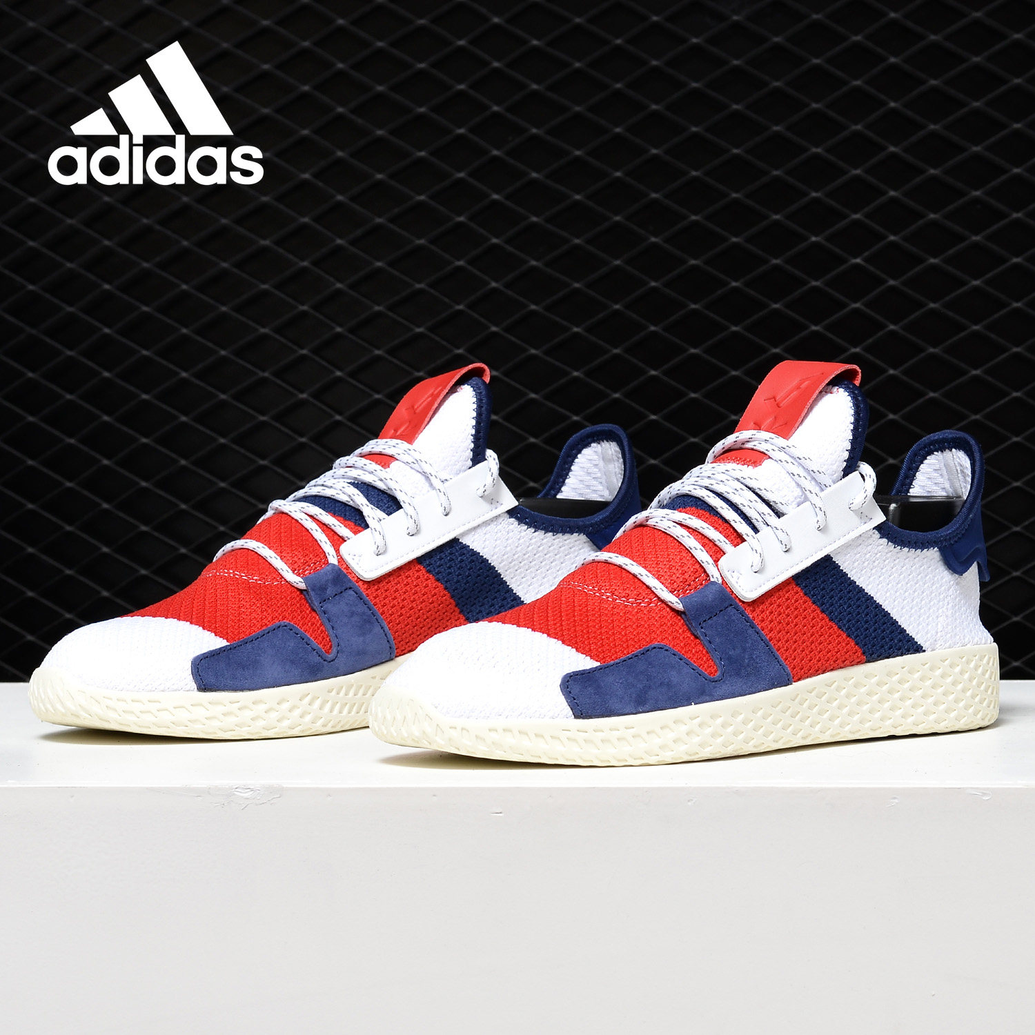 adidas/阿迪达斯正品bbc nmd hu联名限量款男女运动休闲鞋 bb9549