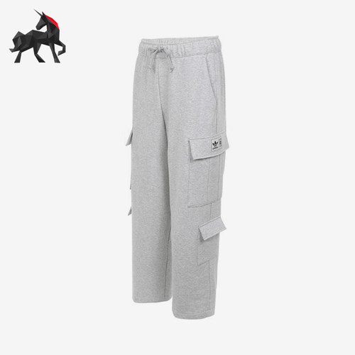 Adidas/阿迪达斯正品三叶草男女款工装风宽松运动裤JN0770