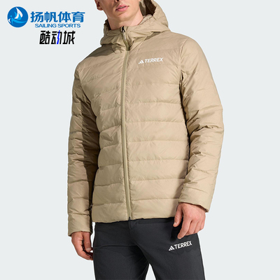 Adidas/阿迪达斯正品TEREXTEREX连帽鸭绒羽绒服KB2175