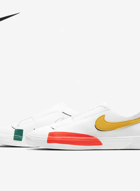 Nike/耐克官方正品 Blazer 开拓者女子一脚蹬滑板鞋 CJ1651-101