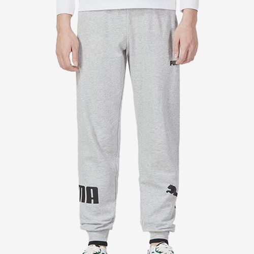 Puma/彪马正品春季新款男子运动休闲宽松针织长裤676669-04