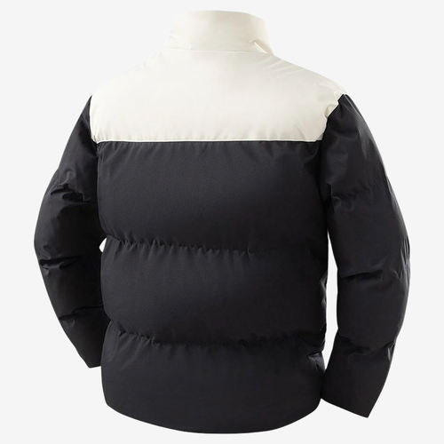 Skechers斯凯奇正品儿童款拼接设计保暖加厚棉服P424U063-03K8