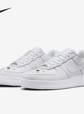 Nike/耐克正品 Force 1 Low 男女系带经典运动防滑板鞋IB4025-100