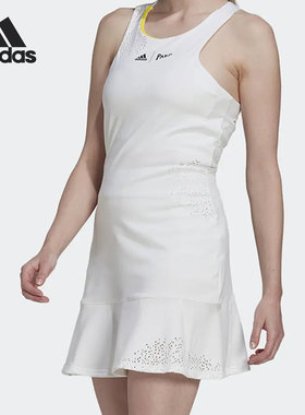 Adidas/阿迪达斯官方正品夏季新款女子网球运动透气连衣裙 HT5947