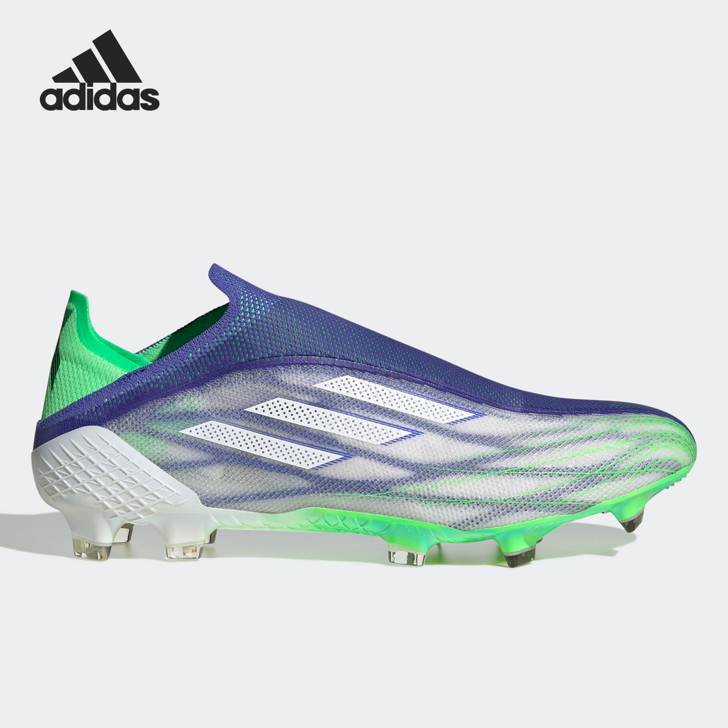 Adidas/阿迪达斯正品X SPEEDFLOW+ FG长钉男子足球鞋GX2581