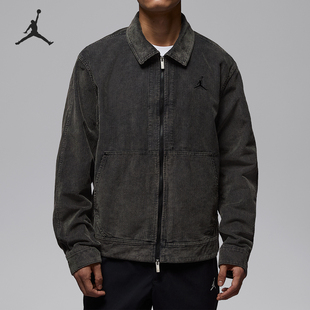 Nike/耐克官方正品JORDAN男士翻领刺绣耐穿运动外套IF1826-010