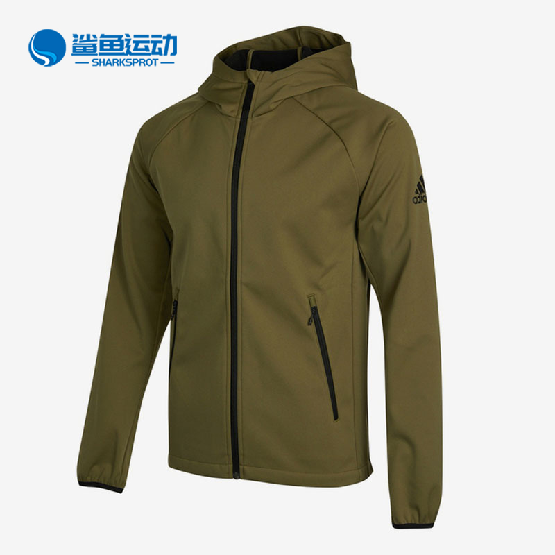 Adidas/阿迪达斯正品 SOFTSHELL JKT 男子运动休闲夹克H13801