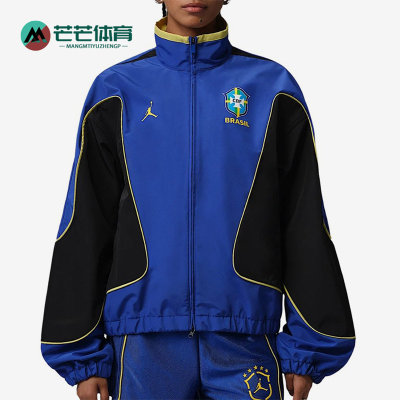 Nike/耐克正品JORDANAnthem新款女蓝黑色经典夹克外套IF3865-419