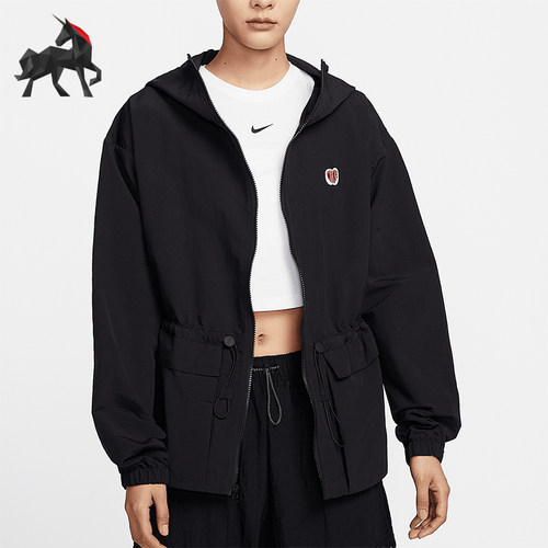 Nike/耐克正品TREND WVN JKT女士简约连帽夹克外套HV8727-010