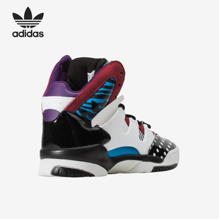 Adidas/阿迪达斯正品三叶草女士时尚大舌头休闲板鞋AF6454