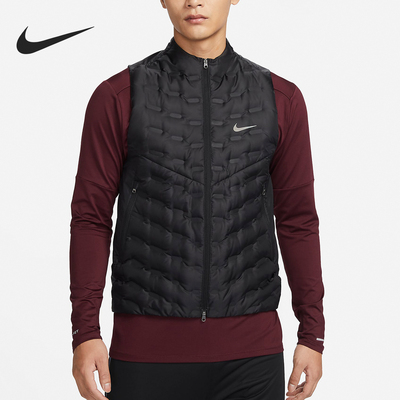 Nike/耐克正品当季新款男子保暖立领运动羽绒马甲FB7543